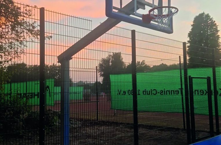 Basketballanlage am Multifunktionsplatz
